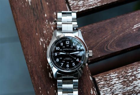 fake hamilton watch dial|hamilton khaki field reference review.